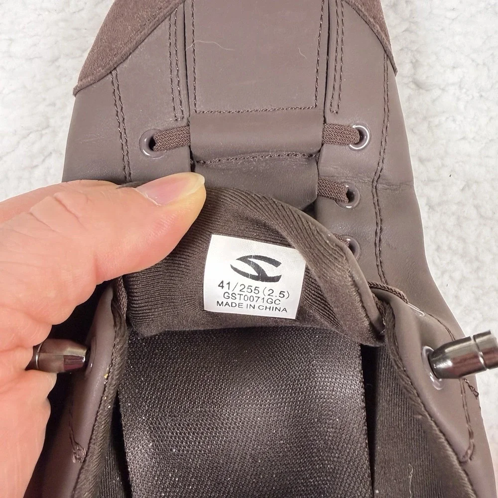 HOBIBEAR GST0071GC Shoes EU 41 25.5cm Brown Gum Sole Casual Walking US 8-8.5 Men